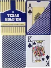 Карти гральні Duke Texas Hold'em, пластик, 54 листа 9.3х6.6х1.8 см Сині (DN30766BL)