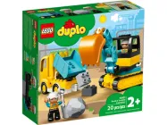 Конструктор Lego Duplo Вантажівка та гусеничний екскаватор (10931)