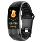 Фітнес-браслет з тонометром та ЕКГ P11 - Black