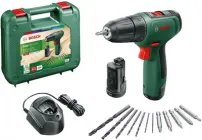 Акумуляторний дриль-шурупокрут Bosch EasyDrill 1200 + 2 акб PBA 12V 1.5 Ah + ЗП GAL 1210 CV + валіза (06039D3007)