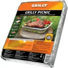 Одноразовий гриль GRILLY з брикетами (4820053130273)