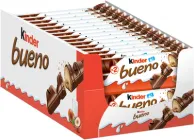 Упаковка шоколадних батончиків Kinder Bueno 43 г х 30 шт (8000500073698)