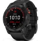 Смарт-годинник Garmin Fenix 7 Solar Slate Gray with Black Band (010-02540-10/11)