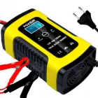 Зарядний пристрій для автомобільного акумулятора Foxsur 12V 5A 4-100 А-г, "updated version 7.0"