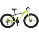 Велосипед гірський фетбайк Profi Avenger 26 дюймів рама 17" (Жовтий)