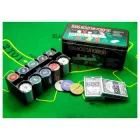 Ігровий набір Покер на 200 фішок з номіналом у металевій коробці Poker Set