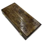 Нарди дерев'яні ручної роботи Newt Backgammon 3 розмір дошки 39 x 17 x 7 см (NR-3540) (2000000018669)