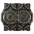 Нарди ручної роботи з різьбленням під склом, 50*23*10 см, арт.192352