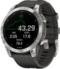 Смарт-часи Garmin Fenix 7 Silver with Graphite Band (010-02540-00/01)
