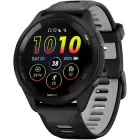 Смарт-годинник Garmin Forerunner 265 Black Bezel and Case with Black/Powder Gray Silicone Band (010-02810-10) [89347]