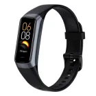 Фітнес-браслет Lemfo C60 з AMOLED-дисплеєм та пульсоксиметром (Чорний)