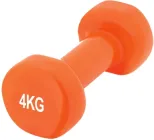 Гантель PowerPlay 4125 вінілова 4 кг Помаранчева (PP_4125_4kg)