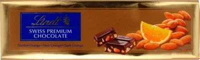Шоколад Чорний Lindt Excellence Gold гіркий з апельсином та цілим мигдалем 300 г (7610400069267)