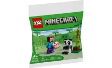 Конструктор LEGO Стів і дитинча панді 35 деталей (30672)