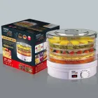 Сушарка для фруктів та овочів Zepline ZP-029, Сушильний апарат дегідрататор 800W 5 секцій на 5 кг білий