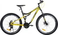 Велосипед Crossride AMT ST "Everest" 27.5" 18" Жовтий (0287-180-1)
