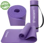 Килимок для йоги та фітнесу TECOFIT NBR 183x61x1 см Фіолетовий + чохол-сумка в подарунок (TOP20106462/6)