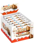 Упаковка шоколадних батончиків Kinder Crispy 34 г х 14 шт (8000500434130)