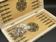 Нарди дерев'яні настільна гра з дерев'яною дошкою 48 х 49 см (KF-095-8)