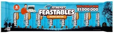 Шоколадні батончики Feastables MrBeast Halloween з арахісовим маслом 8 шт 280 г