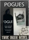 Набір Віскі The Pogues 0.7 л 40% + склянка 290 мл в подарунковій упаковці (5011166055488)
