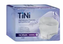 Підгузники-трусики для дорослих TINI NORMA, розмір L, кількість 30 шт/уп
