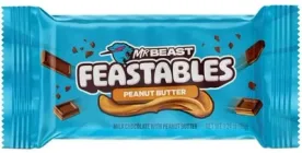 Шоколадний батончик Feastables MrBeast Peanut Butter Milk Chocolate Bar з арахісовою пастою 35 г