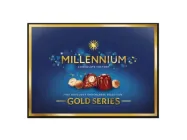 Цукерки шоколадні Millennium 205г Gold в молочному шоколаді