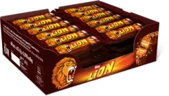 Упаковка батончиків Lion карамельний 48 шт х 42 г (4823000918726)