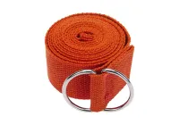 Ремінь для йоги EasyFit Waist EF-1830-OR для розтяжки, балансу та асан Помаранчевий