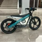 Дитячий електробайк Runfy для дітей від 6 років | 24V | 300W | блакитний