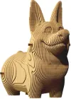 3D пазл-конструктор Cartonic 3D Puzzle Corgi Коргі Картонний (CARTCORG)