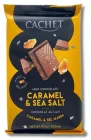 Молочний шоколад Cachet MILK CHOCOLATE CARAMEL & SEA SALT з карамеллю та морською сіллю 300г