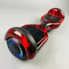 Гіроборд Smart Balance Wheel U6 Premium 6.5" +LED Червоне полум'я