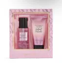 Подарунковий набір Victorias Secret Velvet Petals Set лосьйон та спрей для тіла 2*75 мл