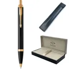 Ручка кулькова Parker IM Black GT BP у футлярі MR з чохлом (22 032 a)
