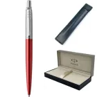 Ручка кулькова Parker JOTTER Kensington Red CT BP у футлярі MR з чохлом (16 432 a)