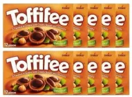 Набір Цукерки карамельні з лісовим горіхом Toffifee 125 г х 10 шт