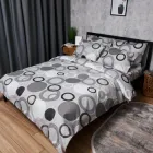 Комплект постільної білизни Moon&Star Микросатин Premium «Orbit Elegance» Євро 200х220 наволочки 2х50х70 (MS-820007991)