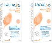 Упаковка засобів для інтимної гігієни Lactacyd з дозатором 400 мл + 400 мл (5391520943232_1)