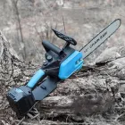Акумуляторна ланцюгова пила ( пилка ) садова Vollyx Electric Saw з шиною 12" для дерева та гілок, електропила + 2 акумулятори 21В, кейс
