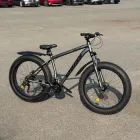 Фетбайк алюмінієвий 26/4.0 Kayot з амортизатором, позашляховик велосипед Shimano широкі колеса чорно-сірий