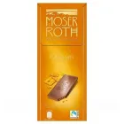 Шоколадка Moser Roth молочний шоколад з карамеллю 125 г