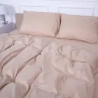 Комплект постільної білизни MirSon №15-1214 Warm Sand Mikrosatin Premium 143 x 210 см (2200007230853)