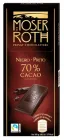 Шоколад чорний Moser Roth 70% какао 125 г