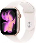 Смарт-годинник Apple Watch Series 11 GPS 42mm Rose Gold Aluminium Case with Light Blush Sport Band - S/M (MEU04RK/A)