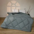 Ковдра MirSon зимова Євро 220x240 см Вовняна Супер Тепла №9001 Eco Light Gray (2200005994177)