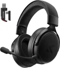Навушники MCHOSE V9 PRO Black Бездротова Ігрова Гарнітура, Радіоканал/Bluetooth/3.5мм. Знімний Мікрофон, RGB Підсвічування, Об'ємний звук 7.1, Автономна робота 250 Годин