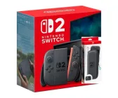 Ігрова консоль Nintendo Switch 2 Black + Чохол + захисна плівка Carrying Case & Screen Protector