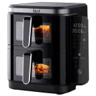 Аерогриль мультипіч подвійна iHunt BRO Air Fryer Dual Stack 11 л, обдув 360° Hot Air, дві незалежні зони, приготування їжі гарячим повітрям, антипригарне покриття, нержавіюча сталь